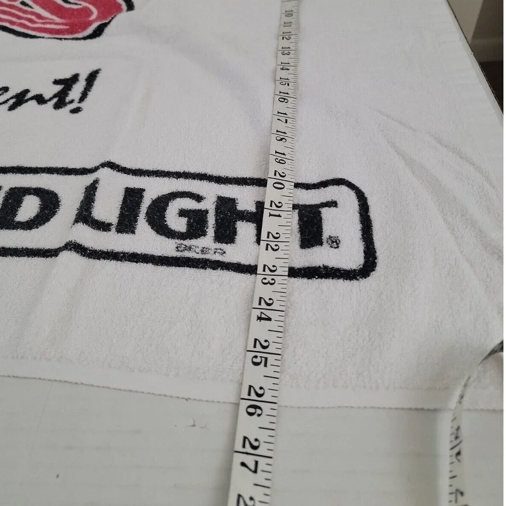 Vintage Harrisburg Senators MiLB Bud Light WINK 104 Beach Towel 48x26 RA Briggs